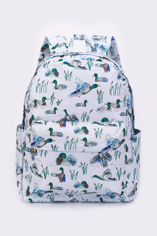 Kids Backpack With Duck Print BPW-DUK