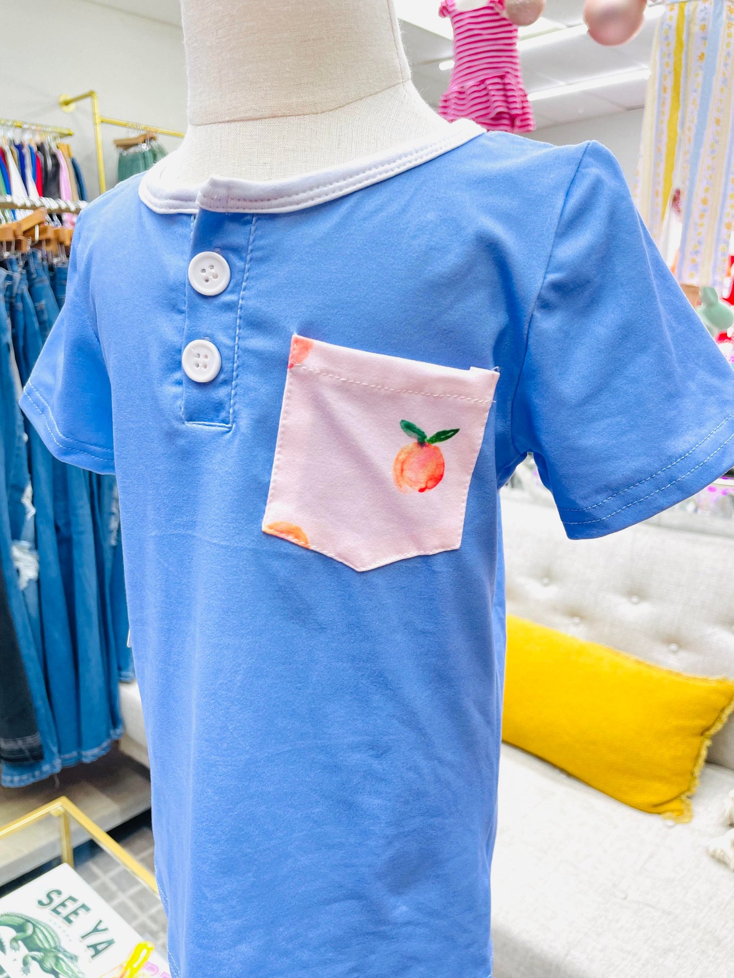 Boy’s Peach Shirt DRG911
