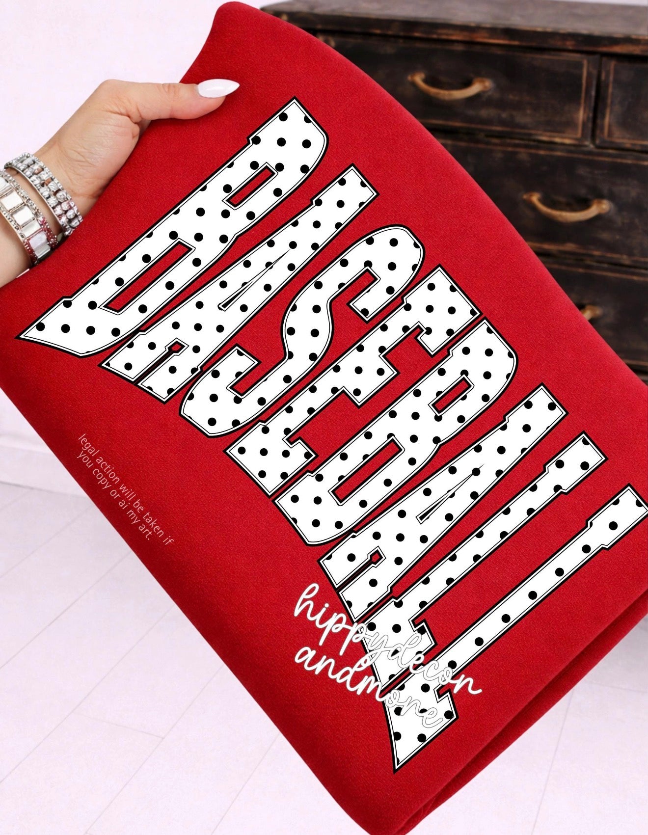 Polka Dot Baseball - T-SHIRT (GILDAN/LAT)