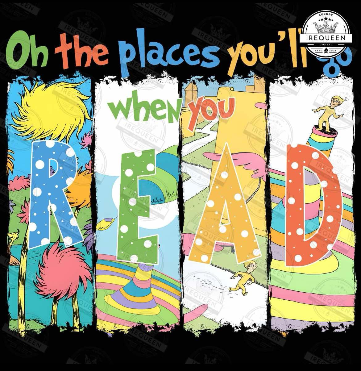 ...When You Read - T SHIRT- (Gildan)