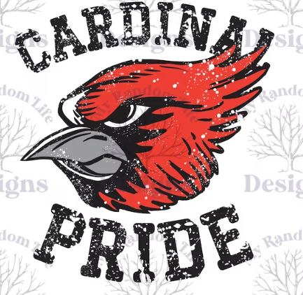 Cardinal Pride Mascot head T-shirt