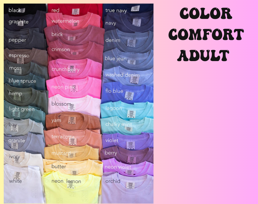 EVERYDAY I'M MOTHERING- T SHIRT - (COMFORT COLOR/BELLA)04.10.26LW