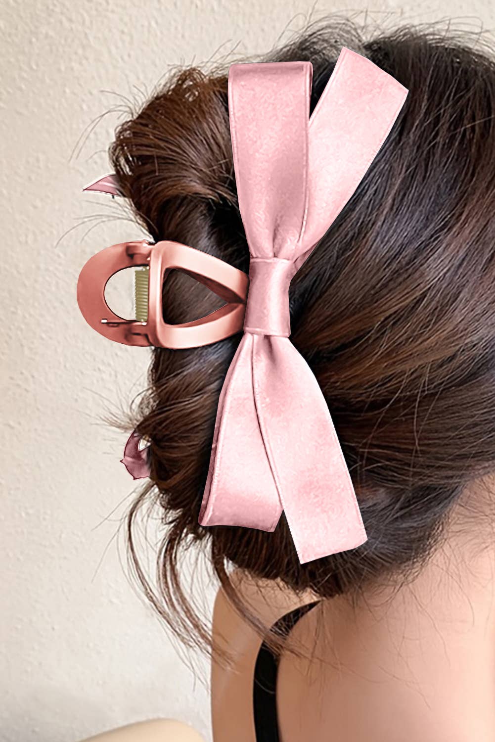 Bow Decor Large Hair Claw Clip SPE350