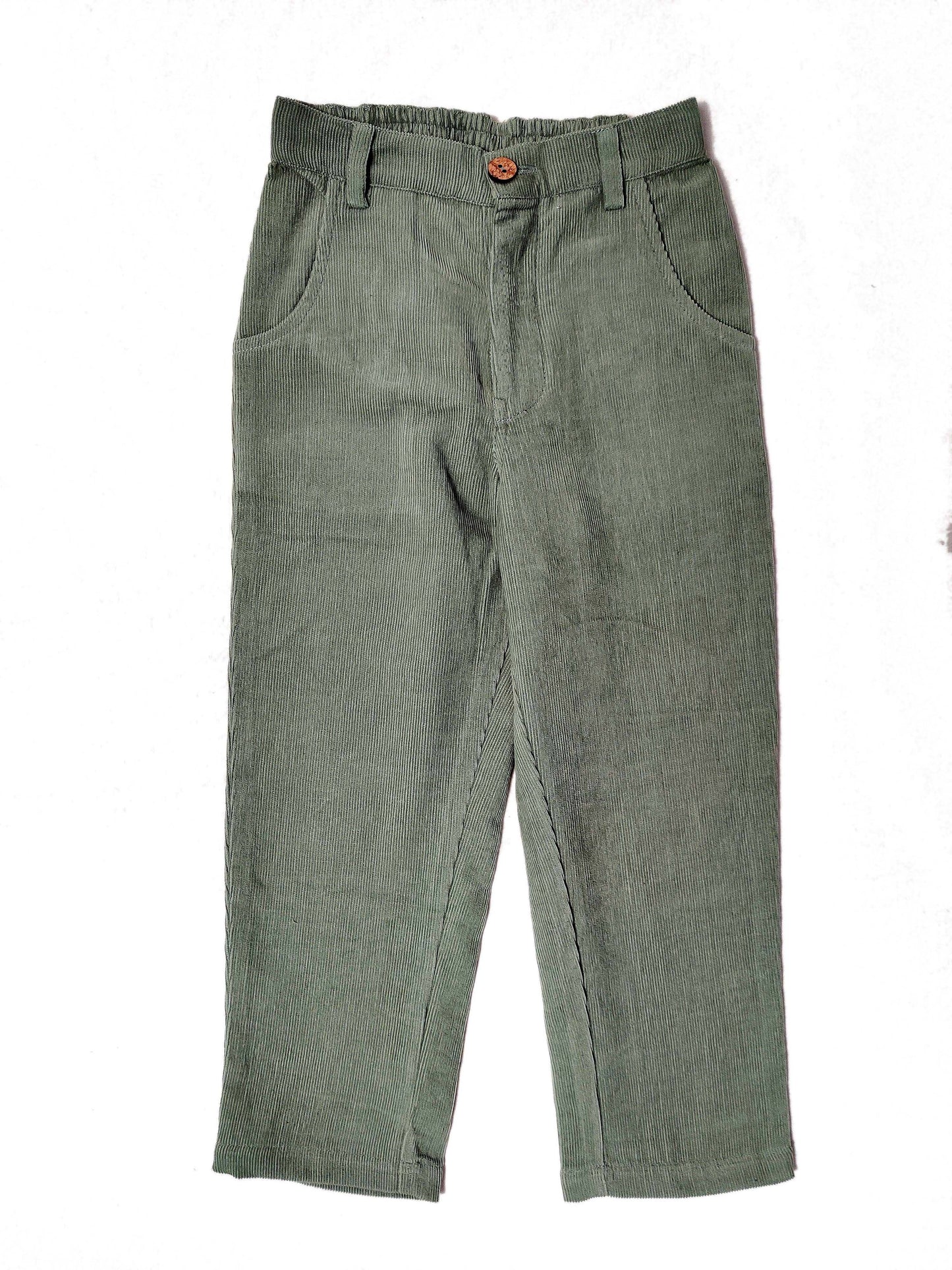 Boys Corduroy Pants sage pants ONLY YB1958