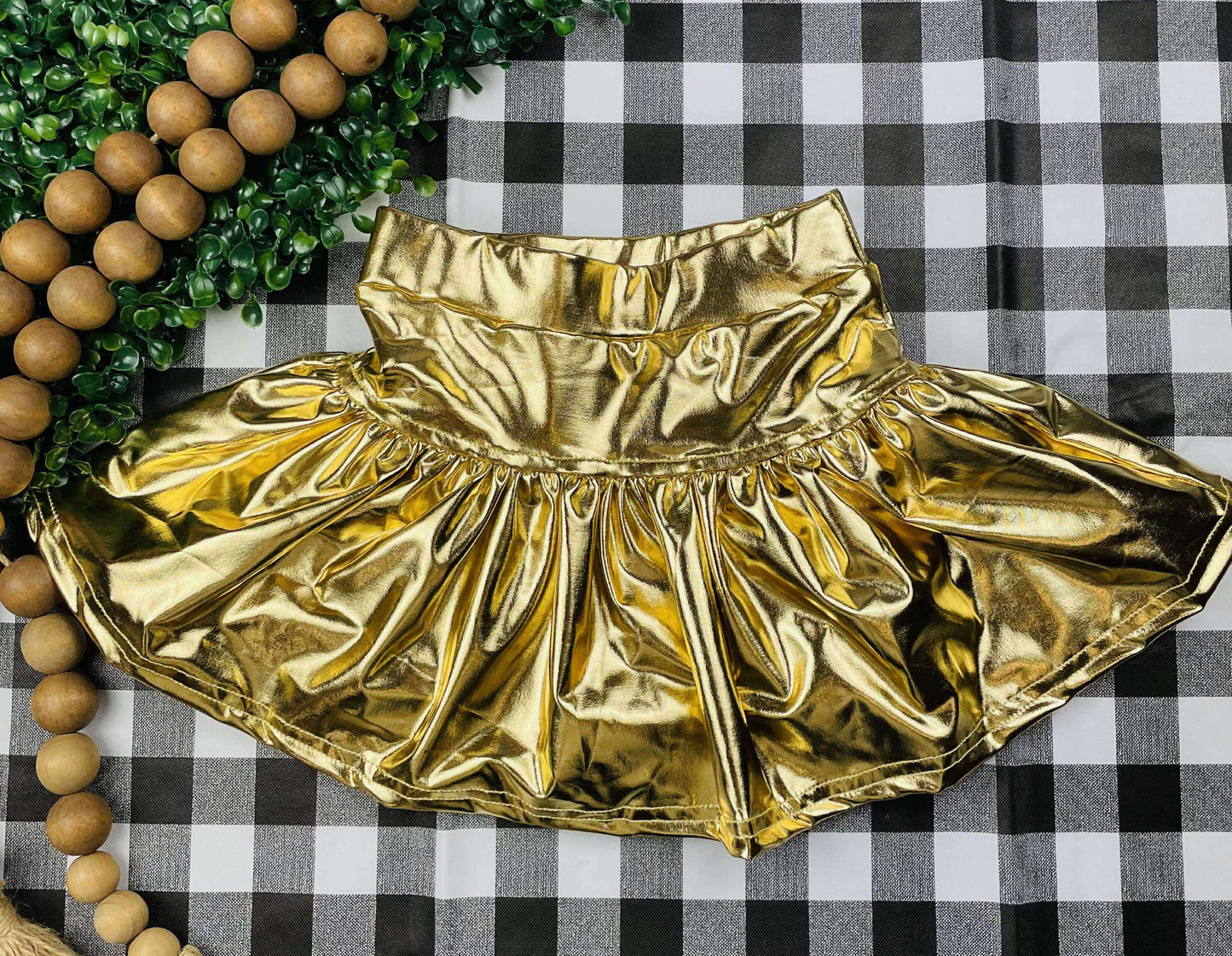 Metallic Game Day Skort-MGDS2