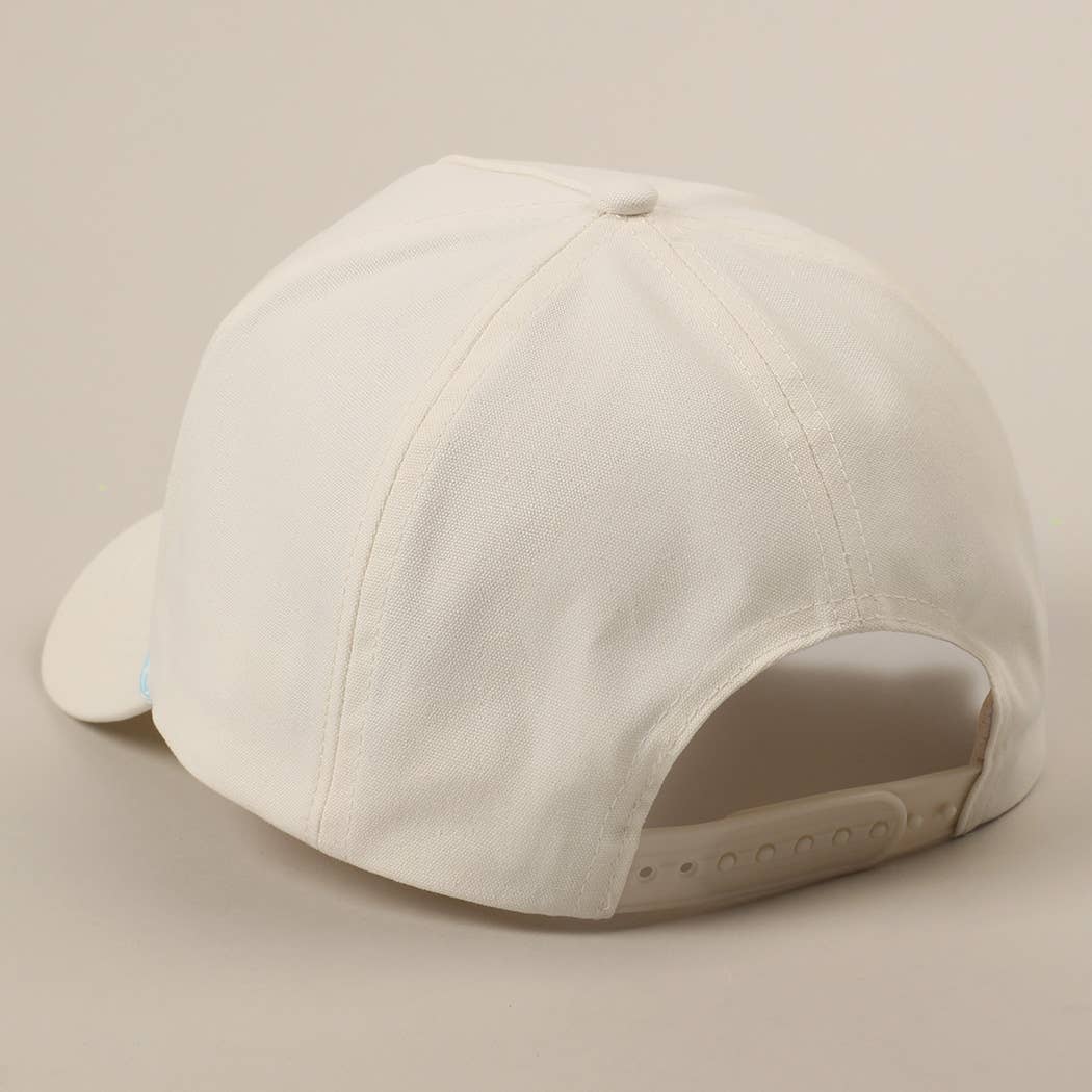 Made in the USA Embroidery Patch Trucker Hat - USAH8