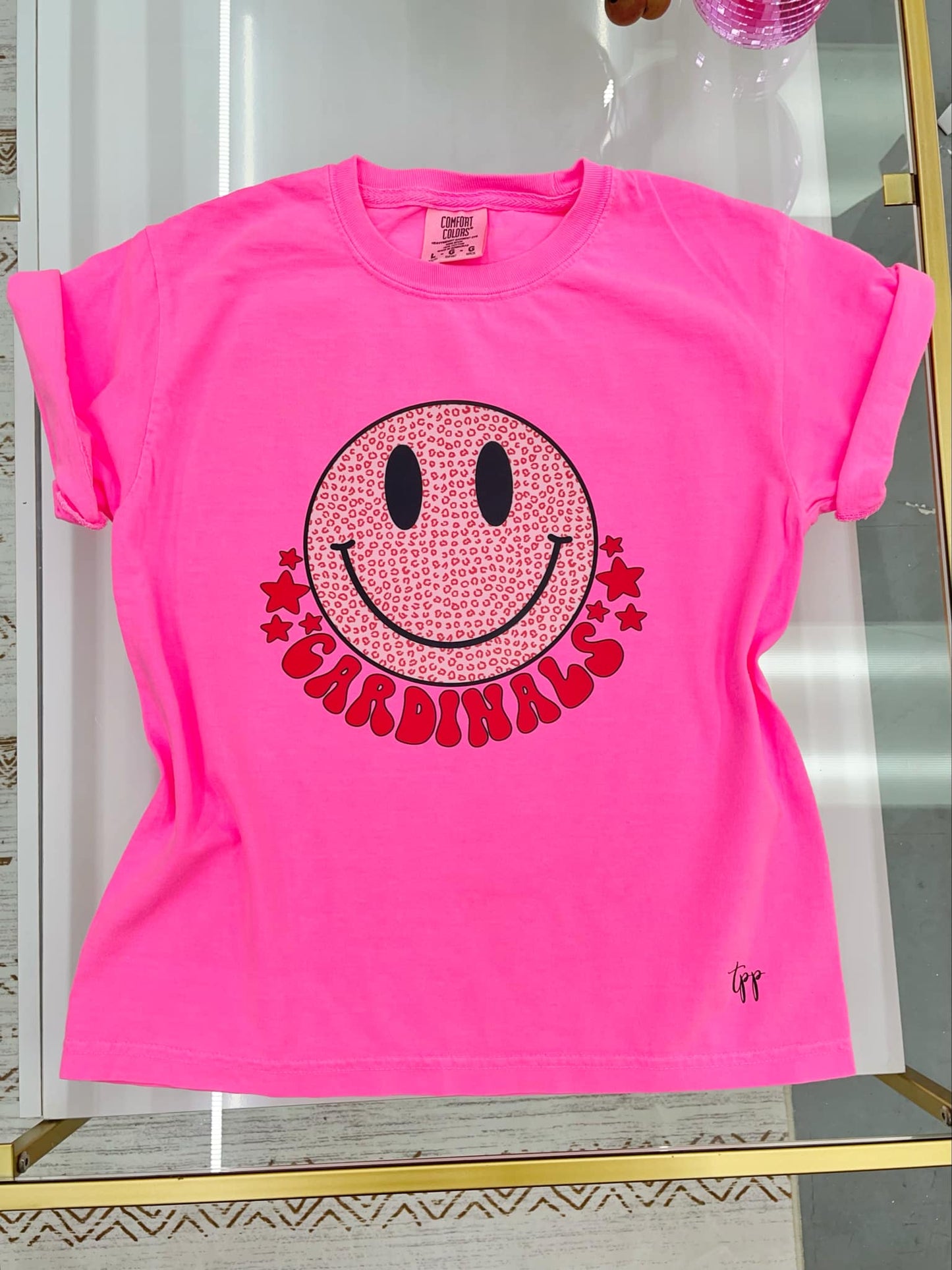 Cardinal Smile Tee (adult size)