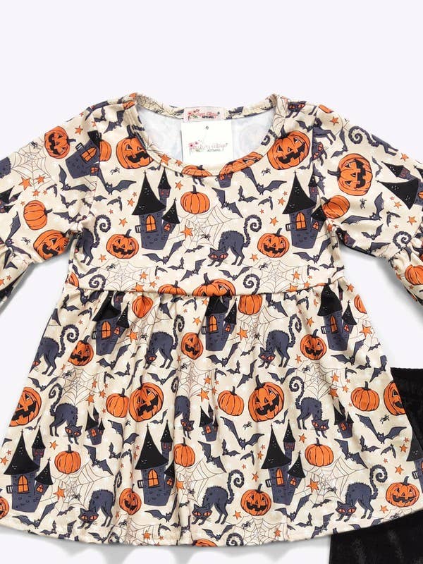 Vintage Halloween Girls Set 36199