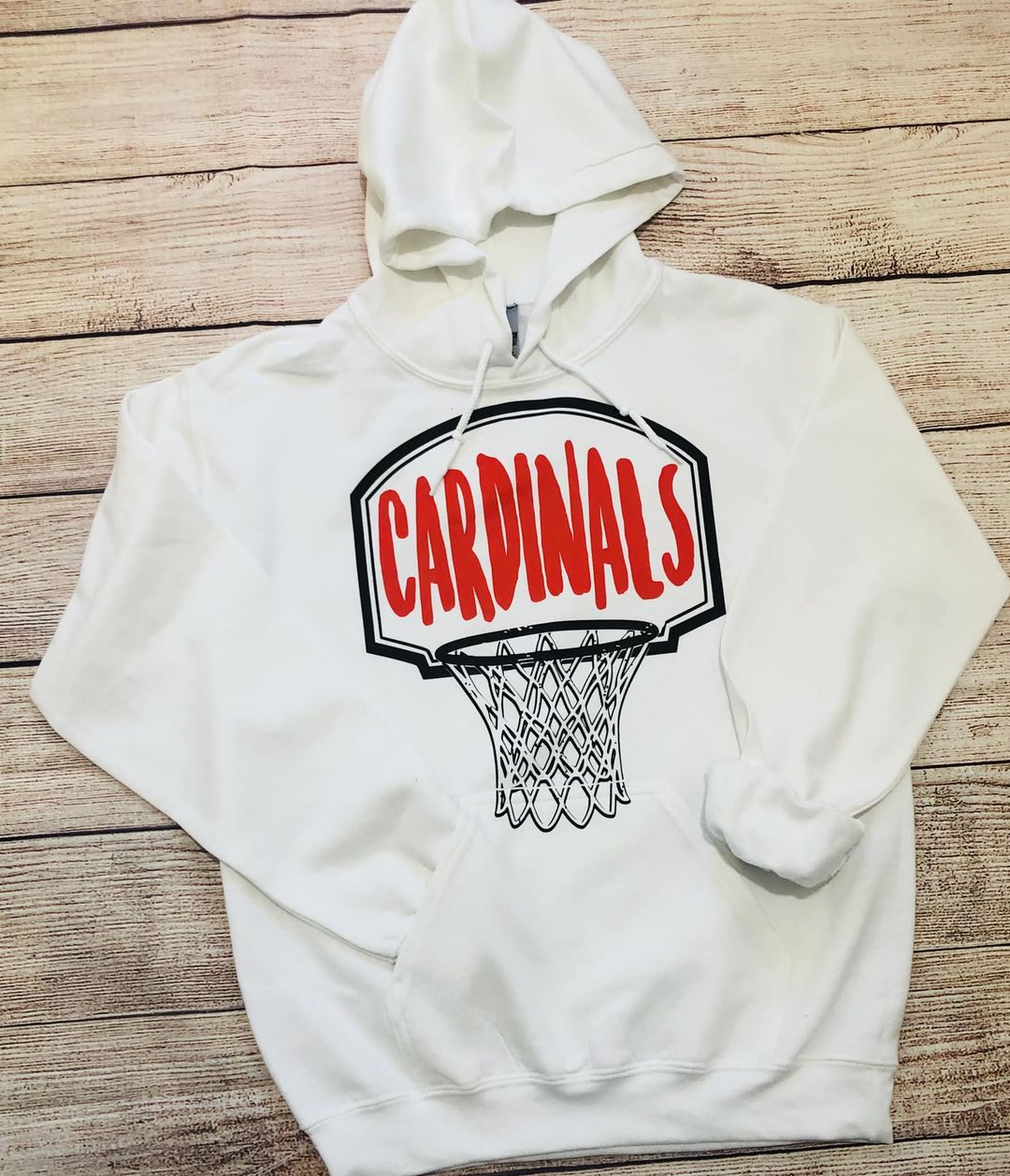 Cardinals basketball goal LONG SLEEVE TEE
