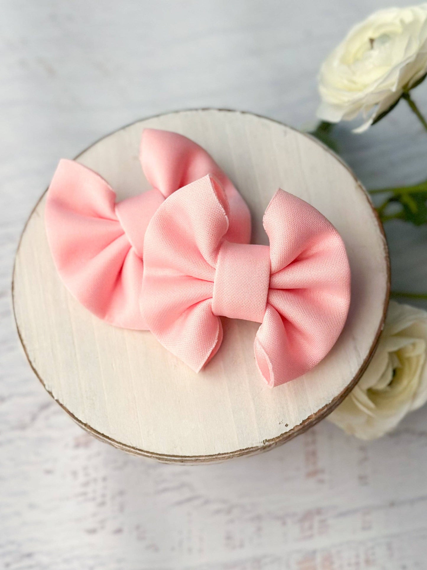 Puffy Pigtail Bows - Set of 2 7914