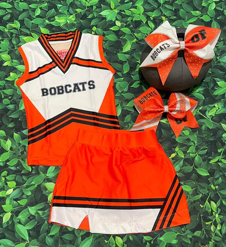 Bobcats cheer uniform