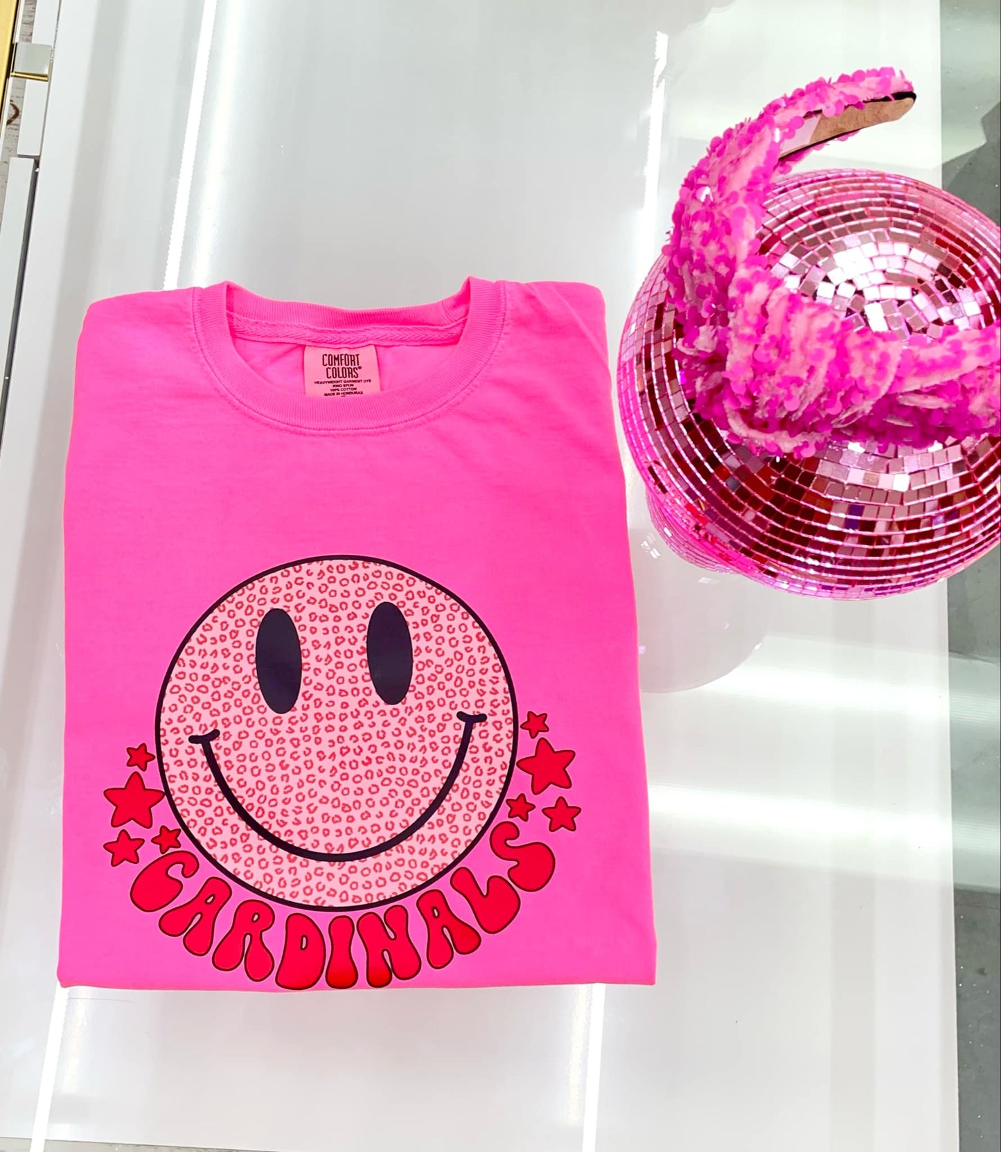Cardinal Smile Tee (adult size)