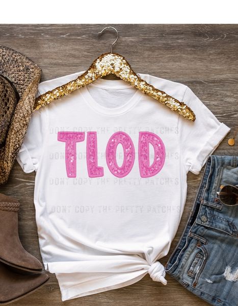 TLOD Faux Embroidery "Top Ladies of Distinction, INC."