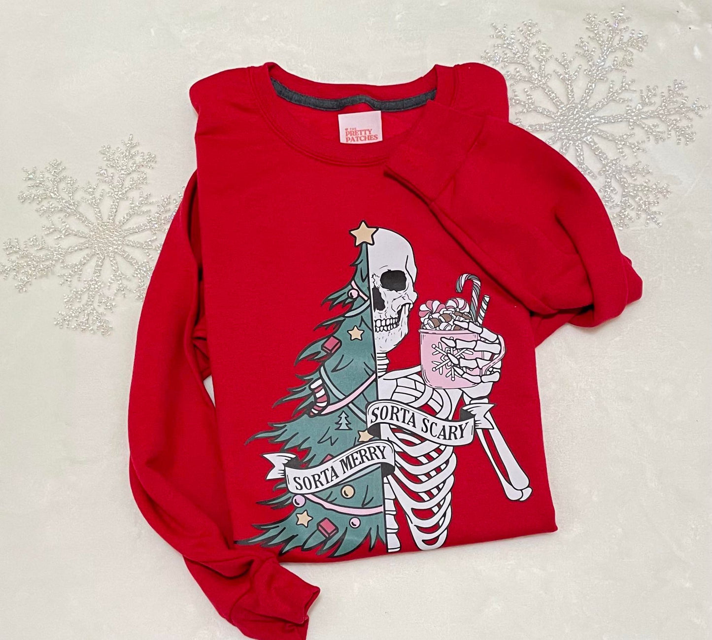 Sorta Merry sort scary sweatshirt