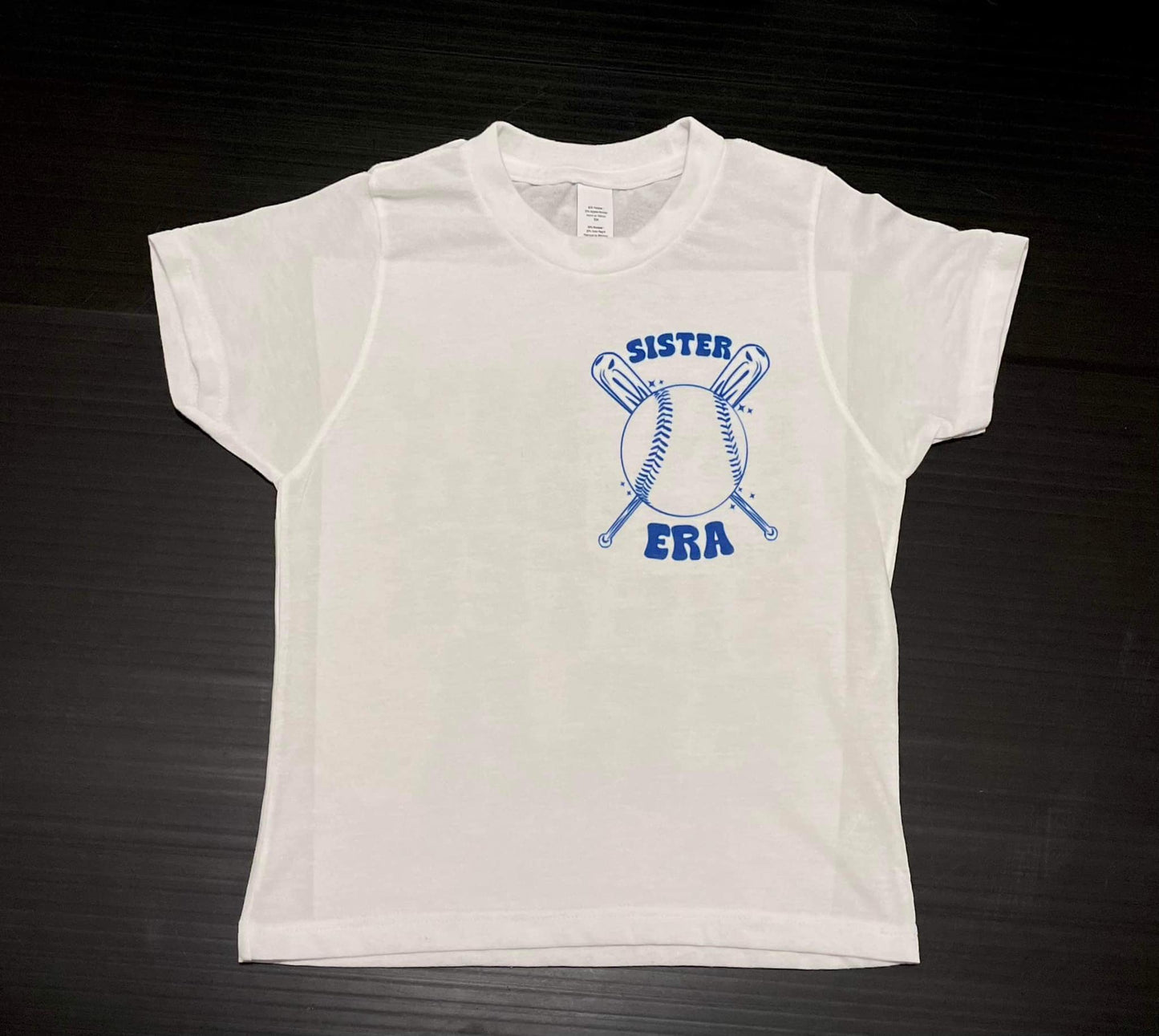 In my baseball sister era blue font