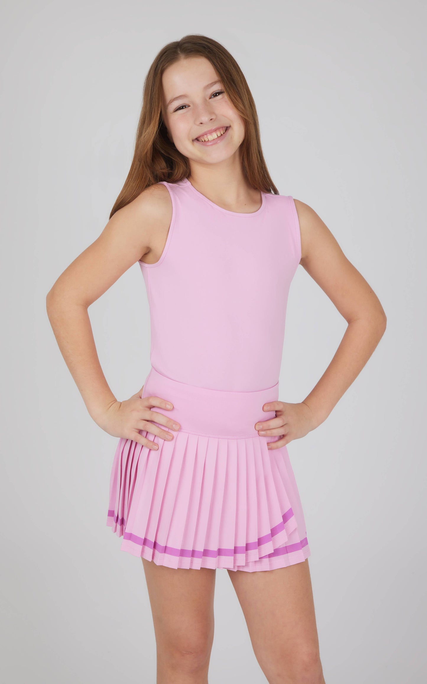 Girls Tank and Tennis Skirt Set -00685