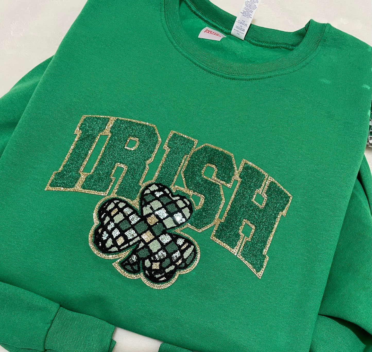 Irish Chenille Patch