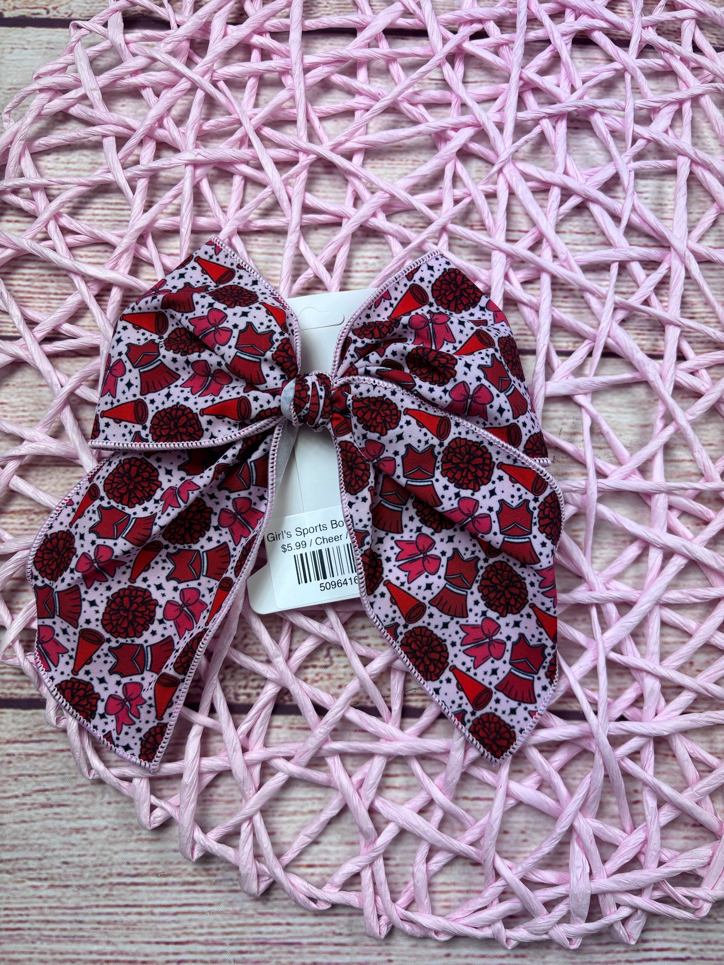 Girl's Sports Bows GSB90