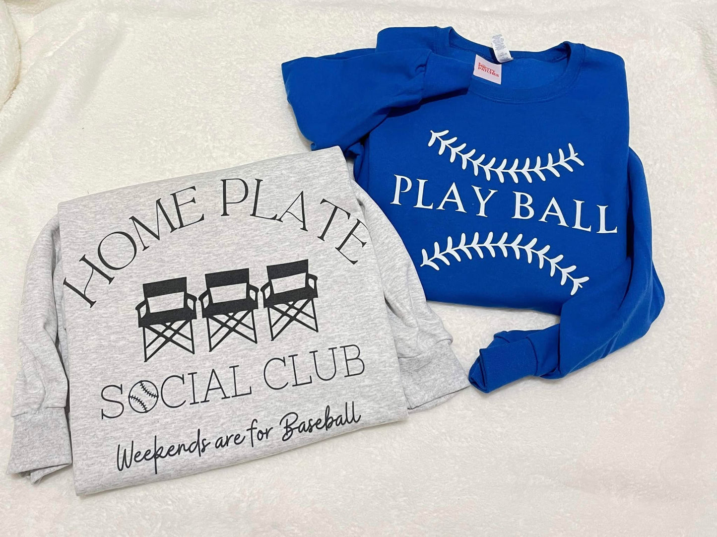 Home Plate Social Club weekends are for baseball SWEATSHIRT
