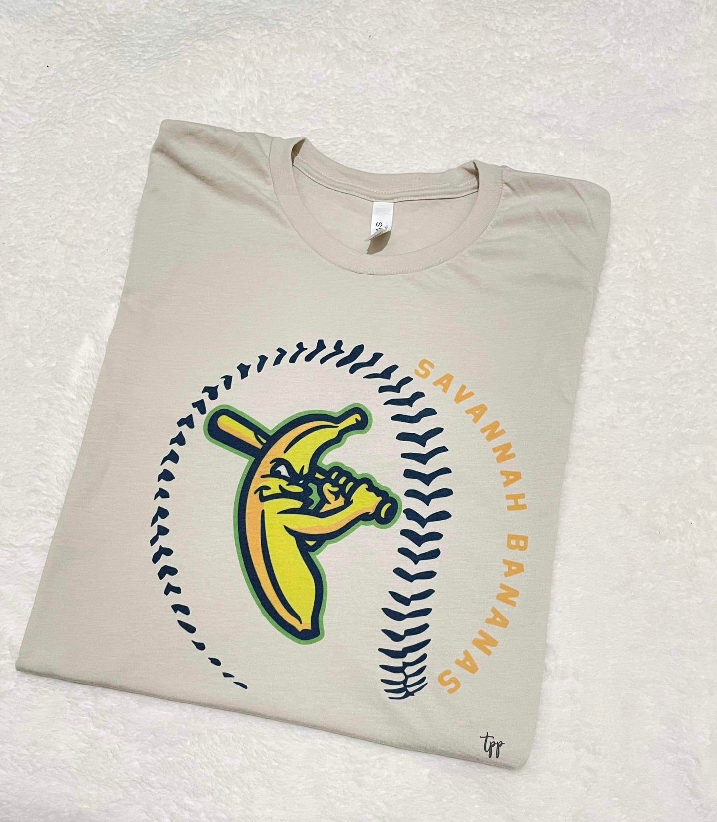Savanah Banana t-shirt "bananas logo" YOUTH SIZES "bella"