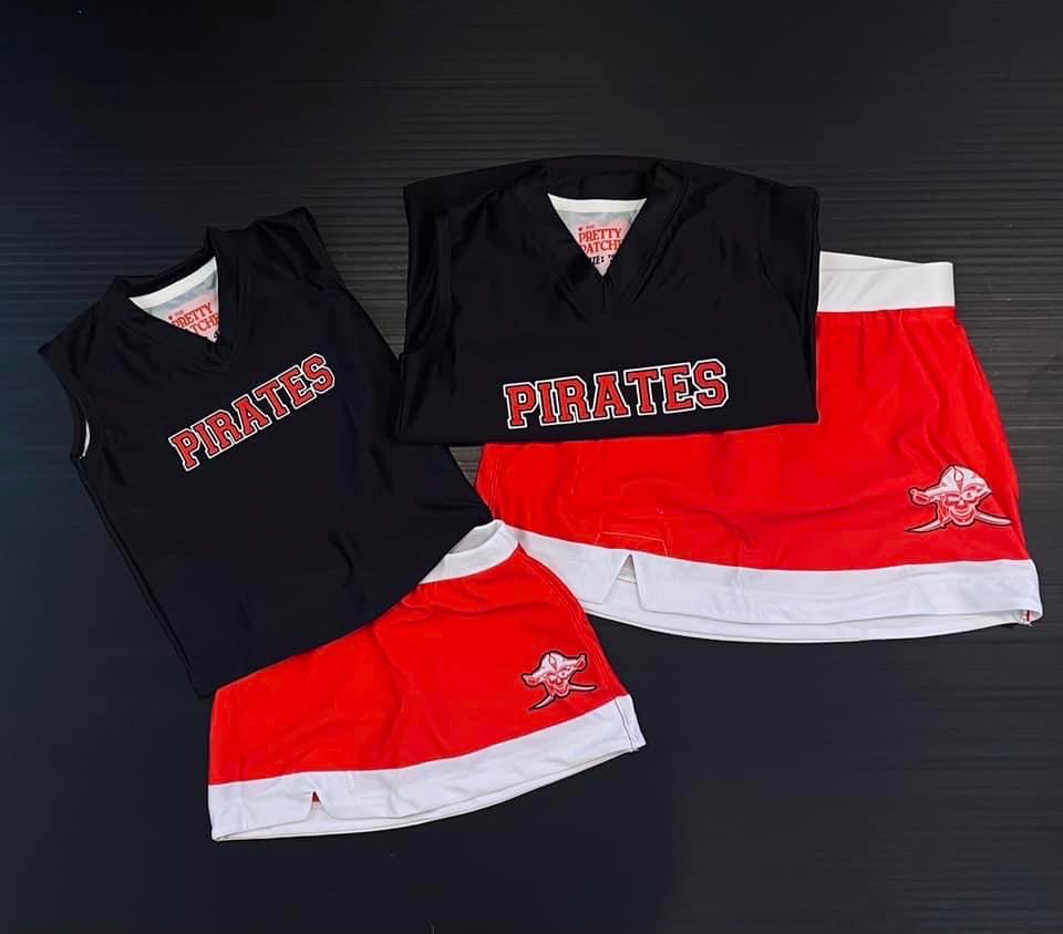Deweyville PIRATES CHEER UNIFORM