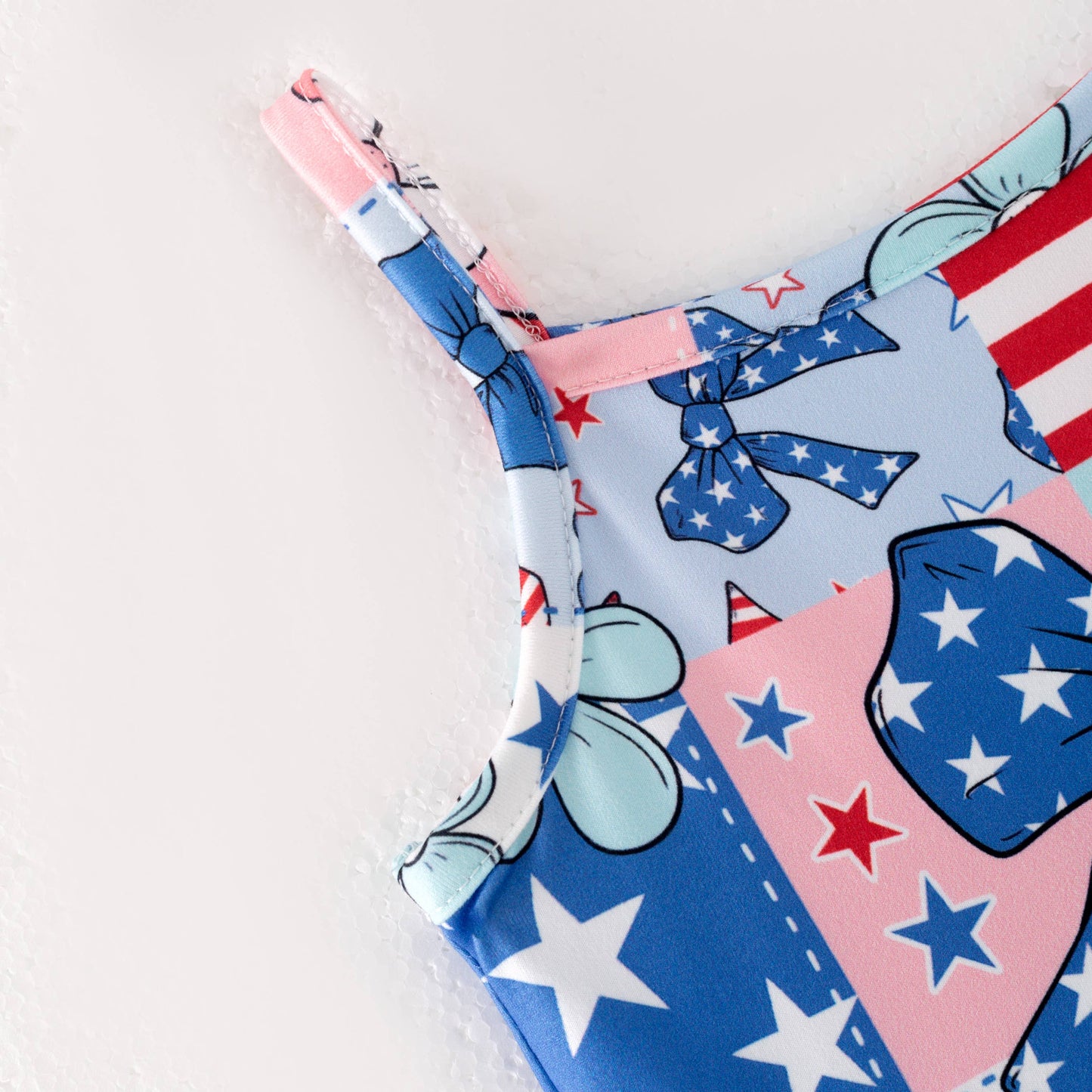 Girls Summer 4th Of July Twirl Dress DRG518