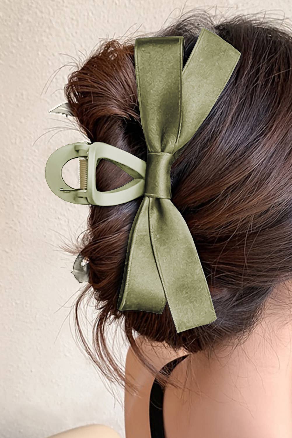 Bow Decor Large Hair Claw Clip SPE350