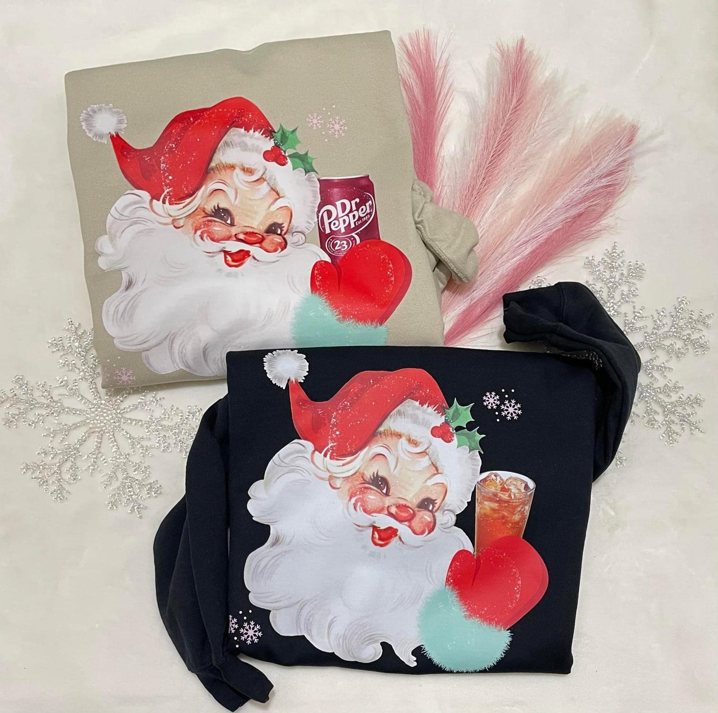 Vintage santa with Sweet tea