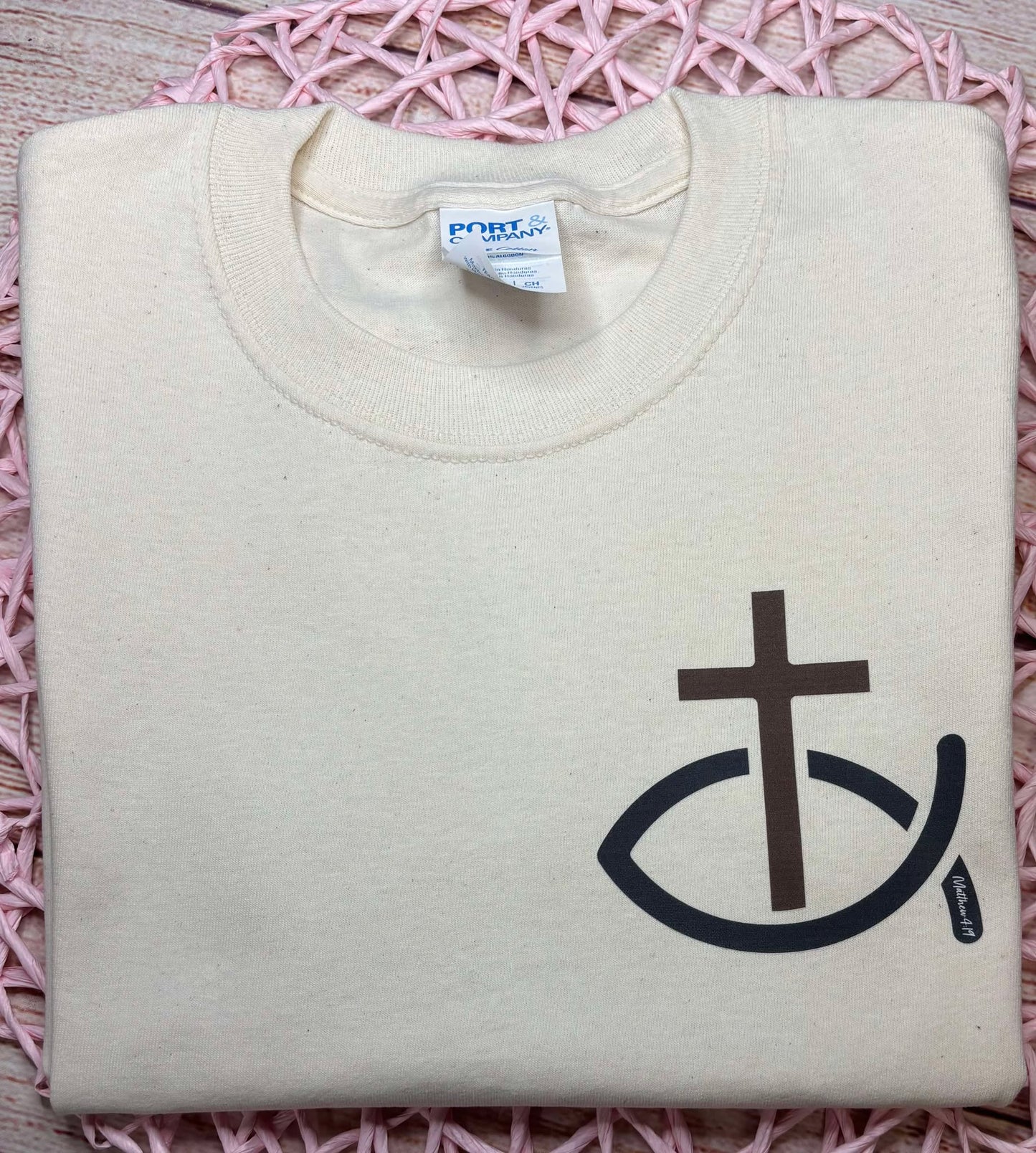 Follow Me and I Will Make You Fishers of Men - T SHIRT - (DriFit)