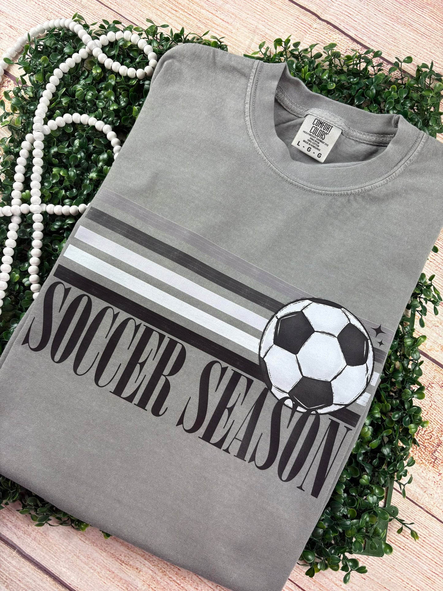 Soccer Season - T SHIRT- (Gildan)