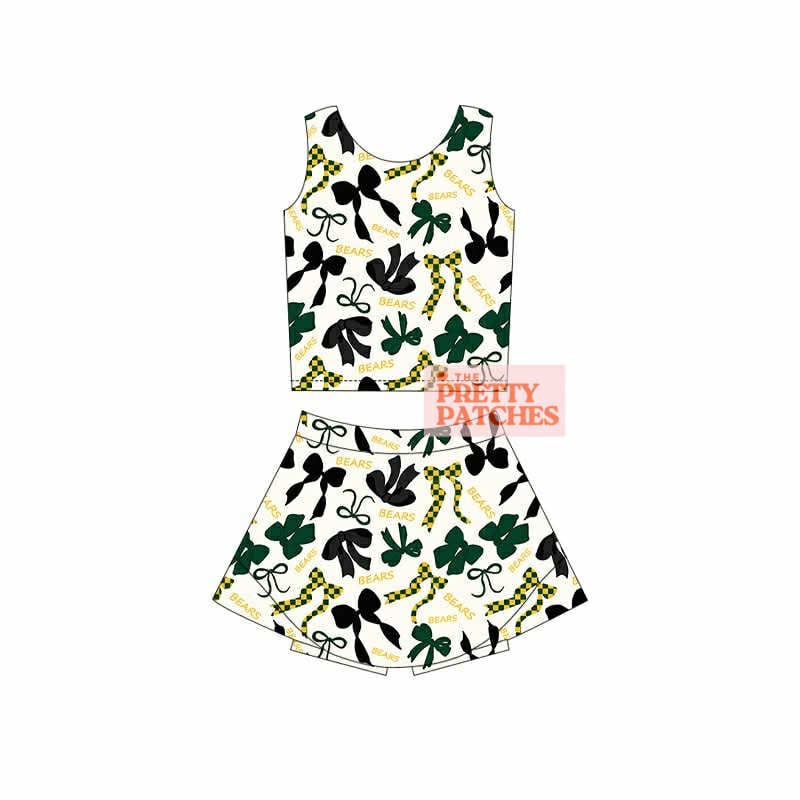 Bears and Bows Game Day Set - 11525hr