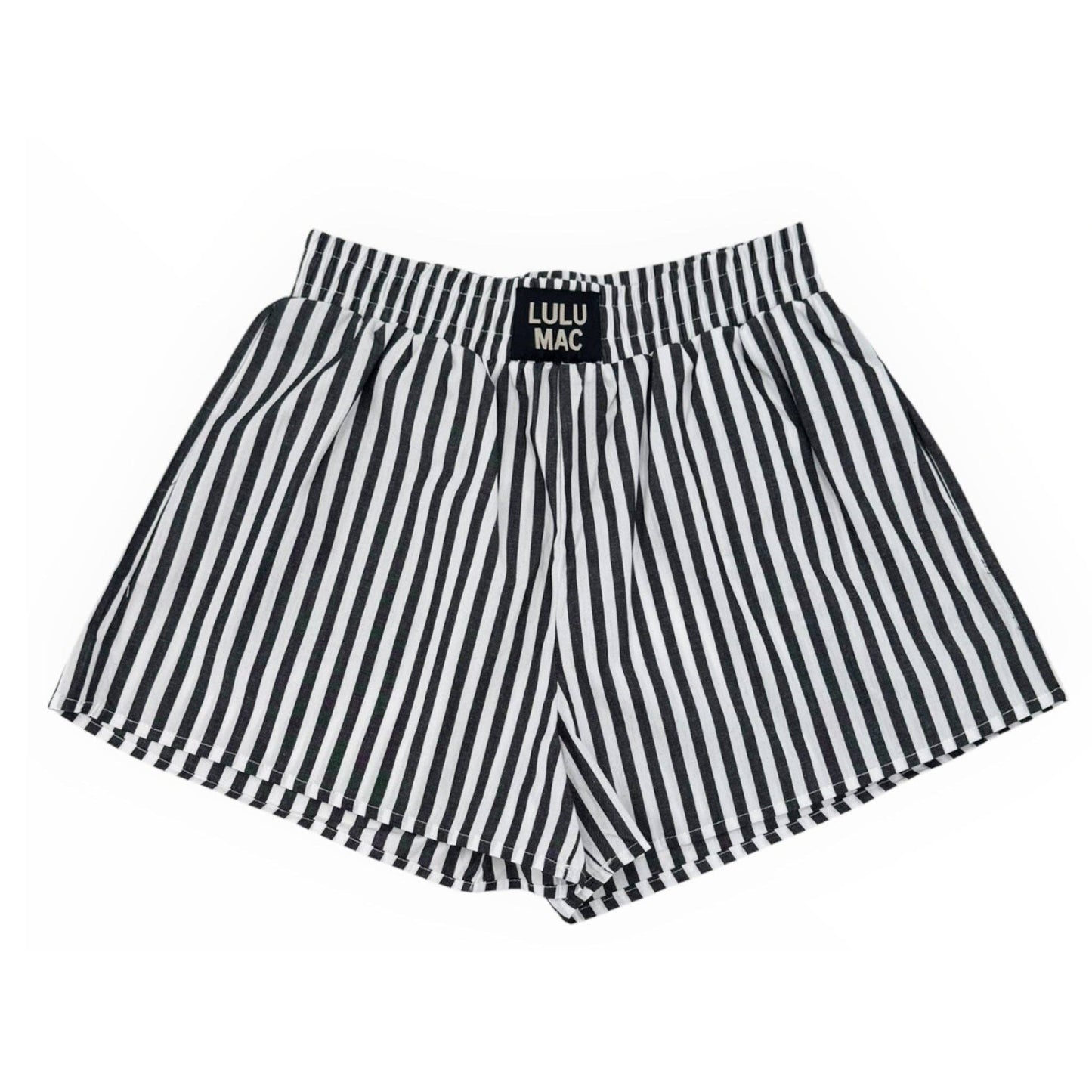 BLACK STRIPED BOXER SHORT-BSBS3