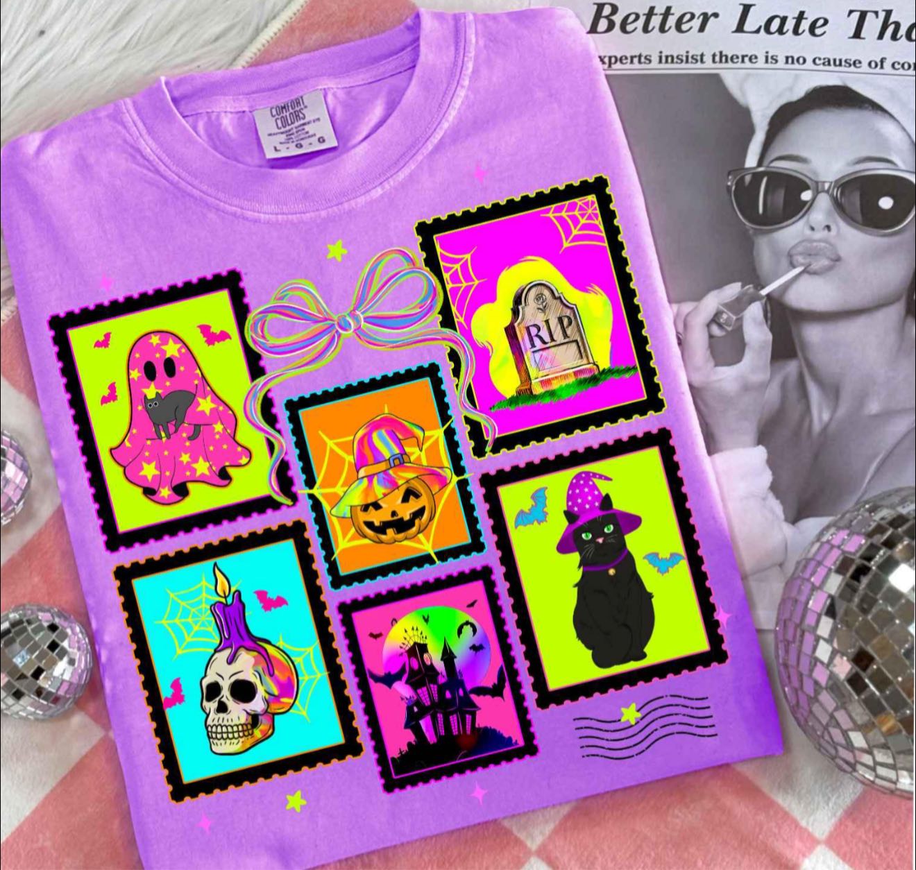 Retro Halloween 🎃 T SHIRT - (BELLA/ COLOR COMFORT)