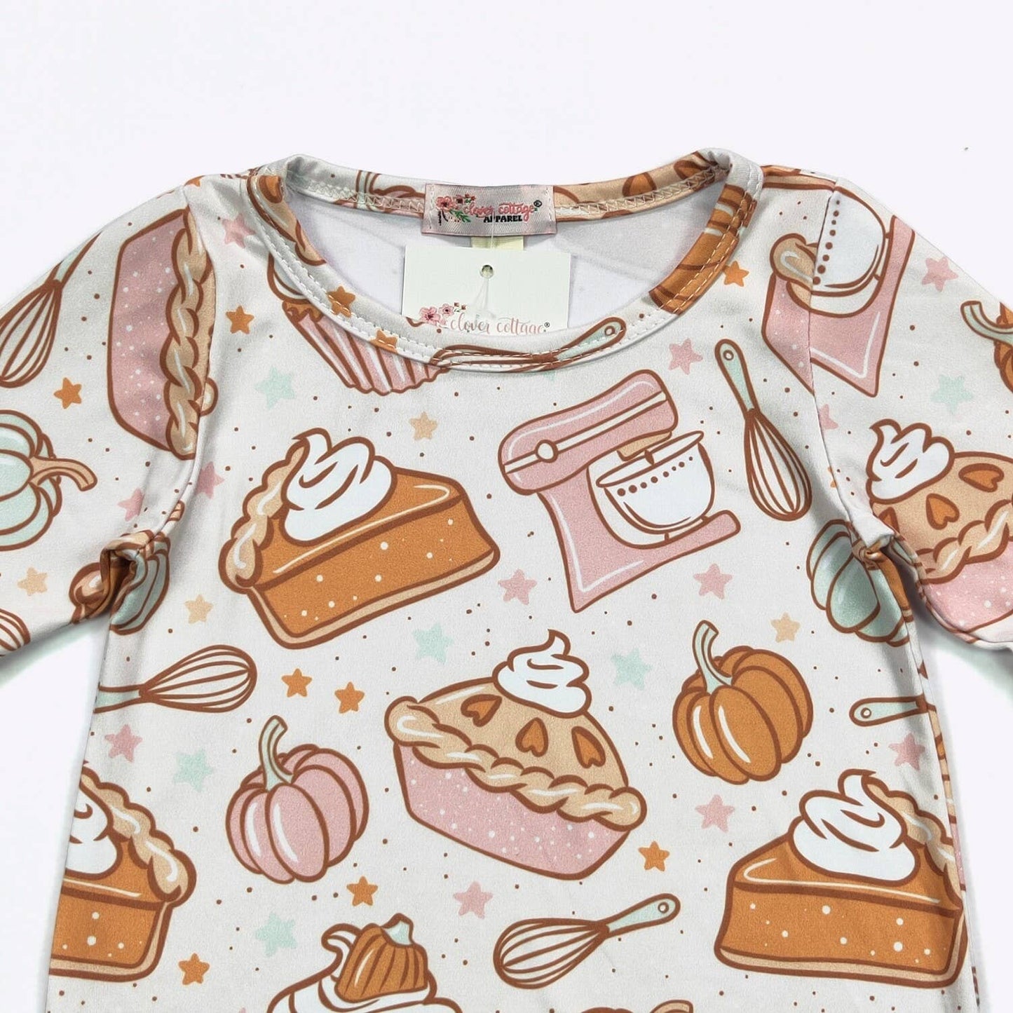 Pumpkin Pie Baby Romper- 101425br