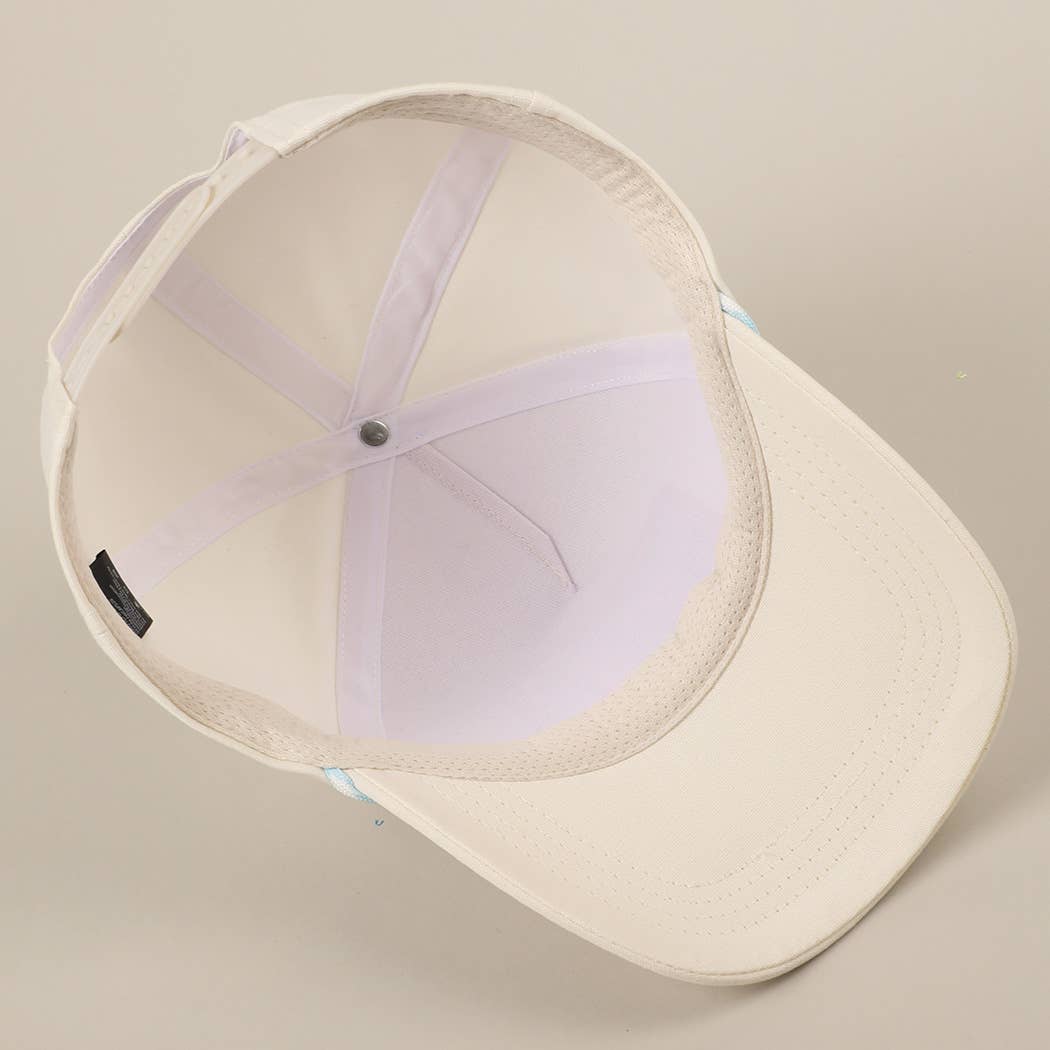 Made in the USA Embroidery Patch Trucker Hat - USAH8