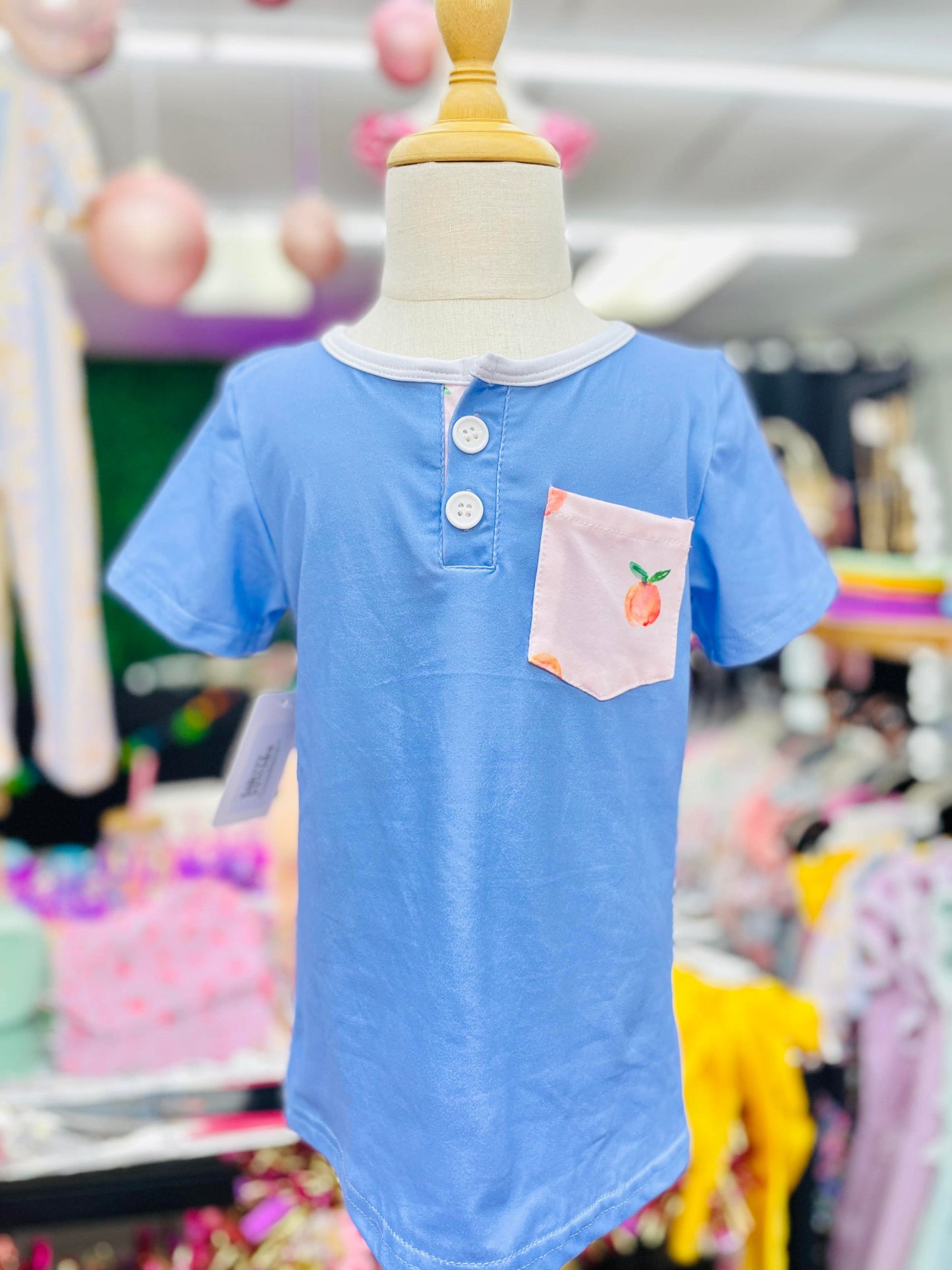 Boy’s Peach Shirt DRG911
