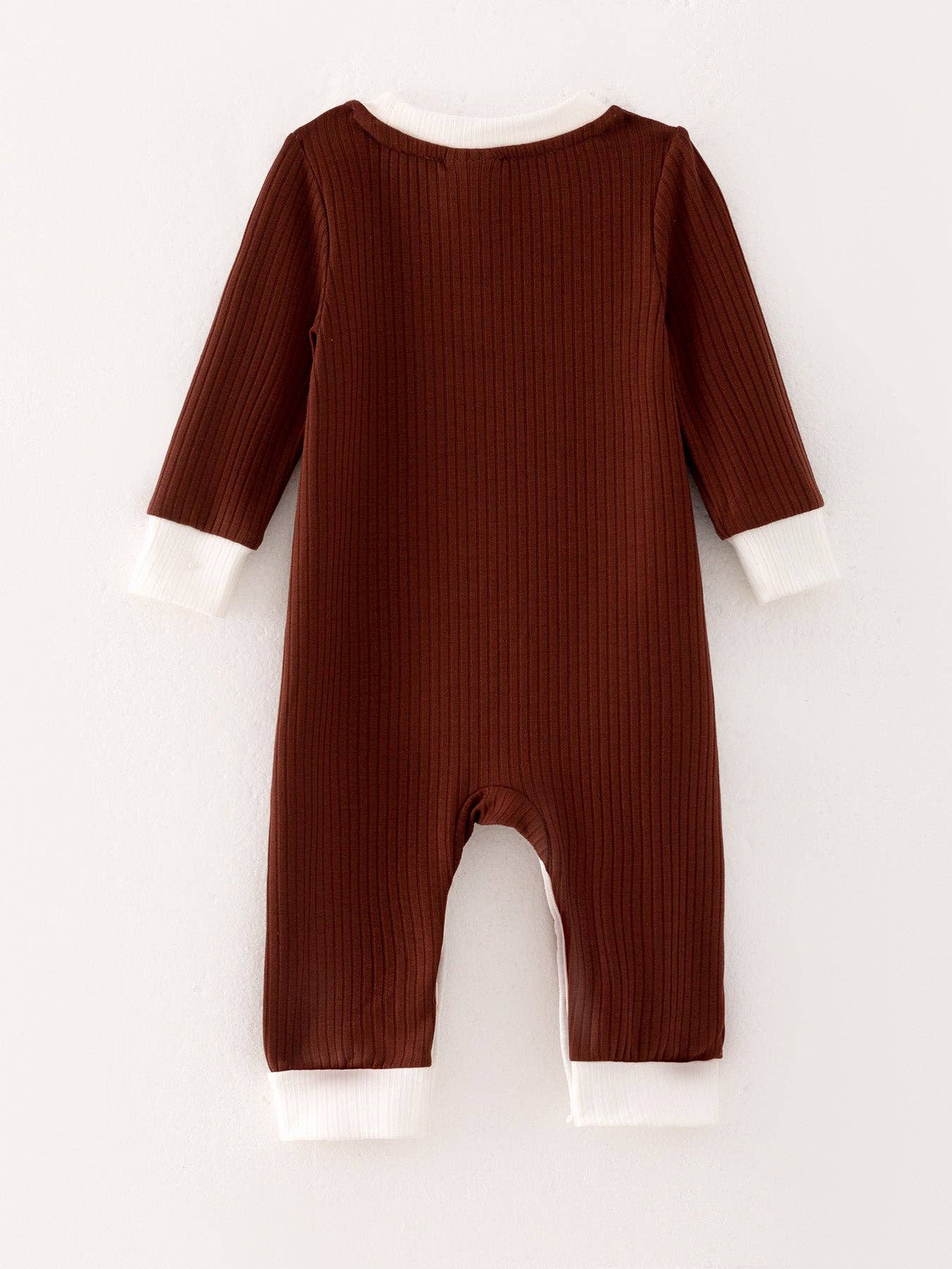 Boys Solid Color Romper RPG41506
