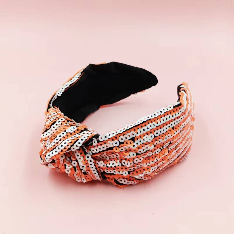 Striped Sequin Colored Sports Headbands for Women/ Sports SSCS