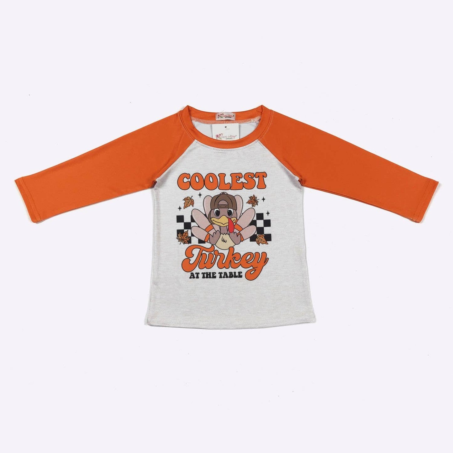 Coolest Turkey Boy Raglan 45722