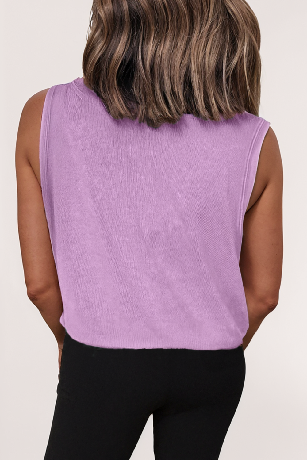 Mineral Wash Patched Chest Pocket Casual Tank Top- MWPCP