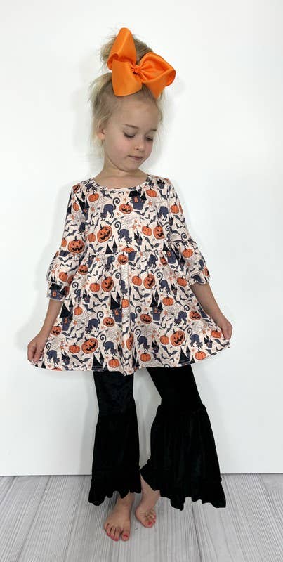 Vintage Halloween Girls Set 36199