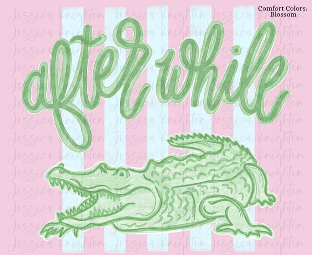 After While 🐊 - T-SHIRT - (GILDAN/JERZEES)061226br