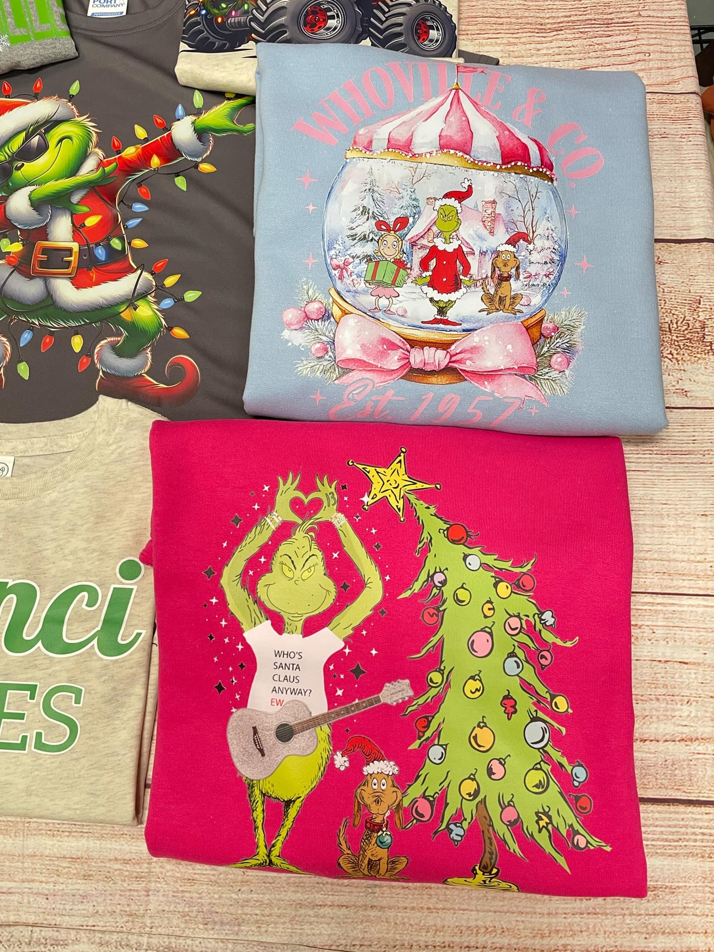 WHO'S SANTA CLAUS ANYWAYS....EWWWW T_SHIRT