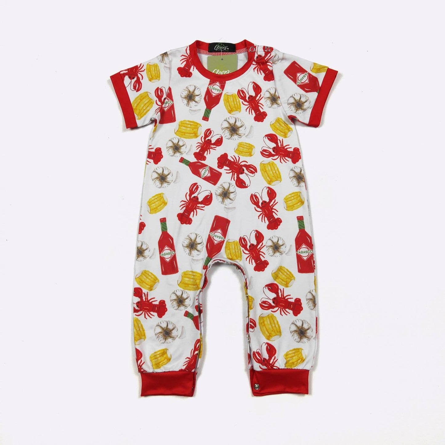 Crawfish Boil Boy Romper 47270