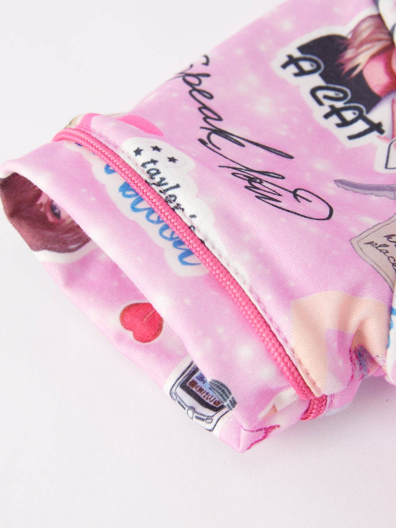 Taylor Swift Printed Girls Pink Pajamas PJG455