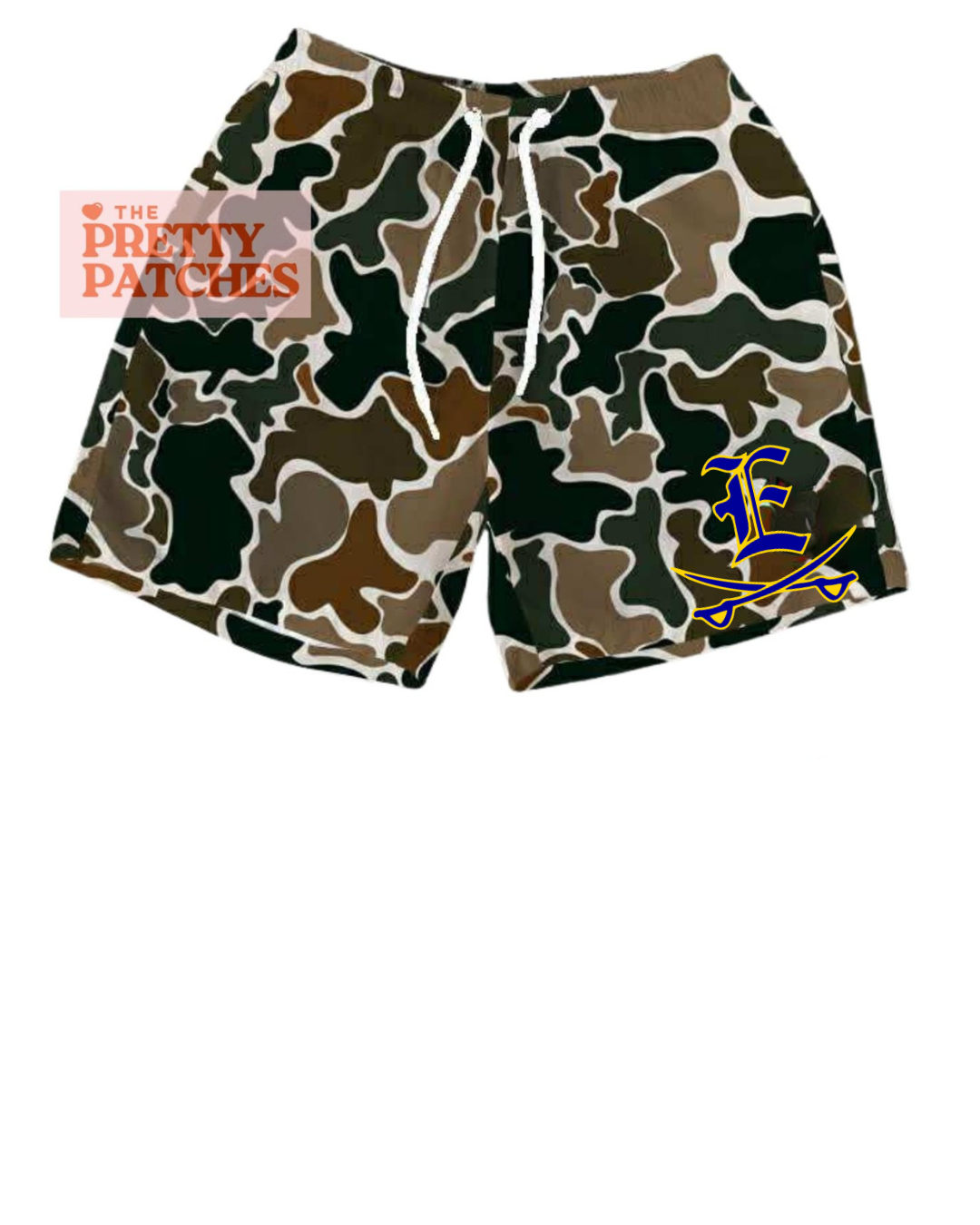 Evadale CAMO shorts (YOUTH) - PRE ORDER