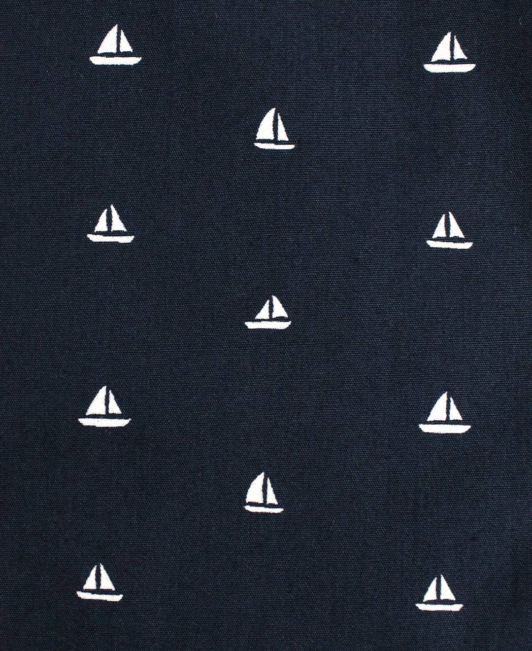 Boys Navy Sailboats Short Sleeve Button Down Shirt 2AP0315