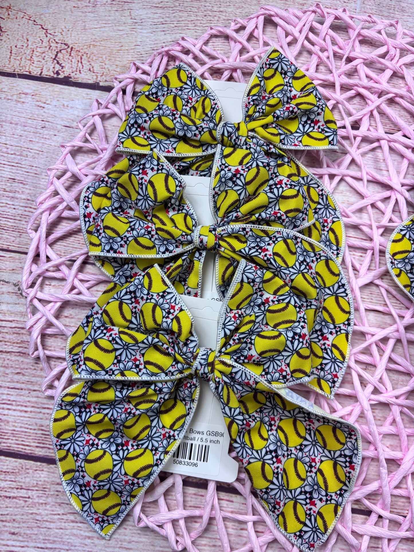 Girl's Sports Bows GSB90