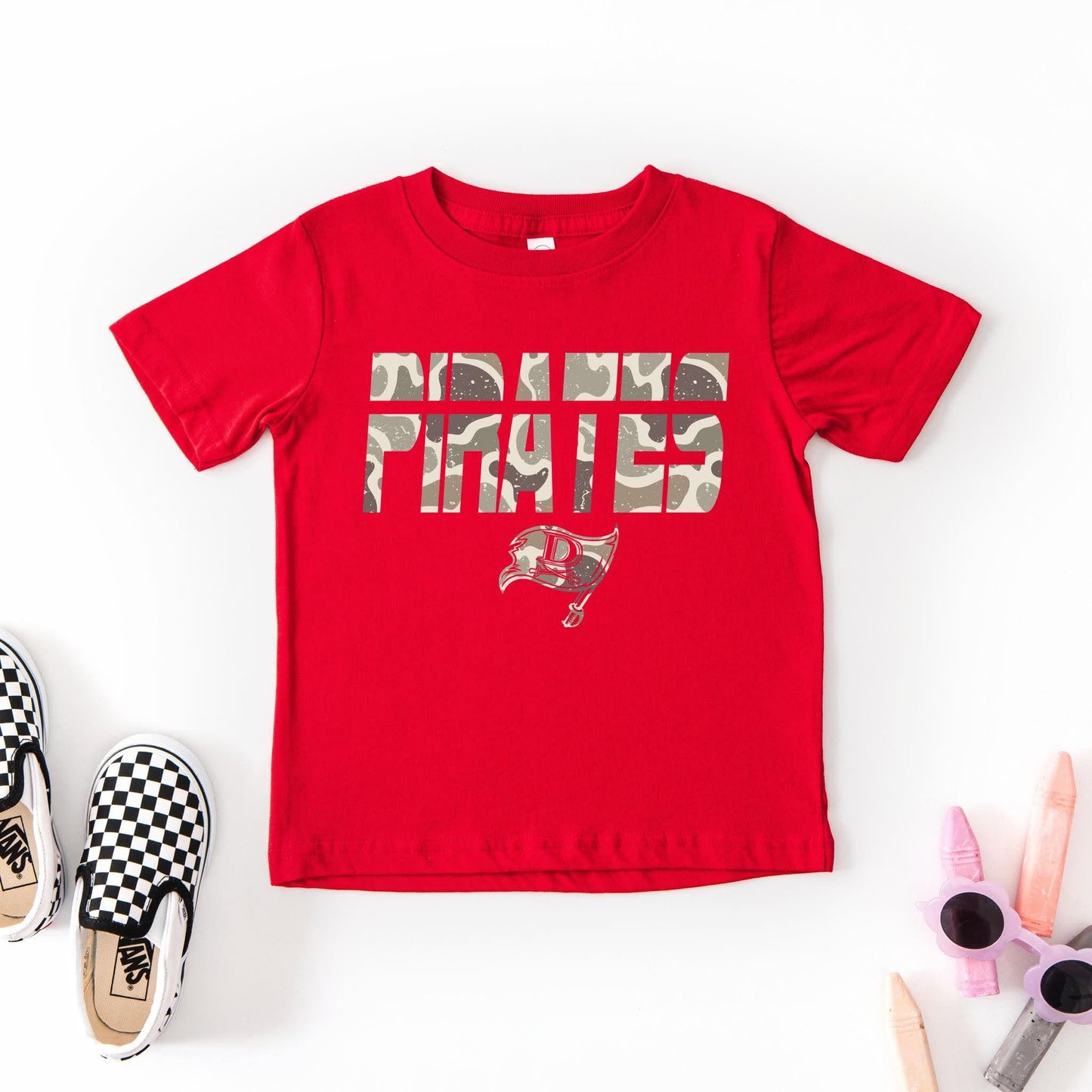 CAMO MASCOT ( deweyville pirates)- DRIFIT- 072426BR