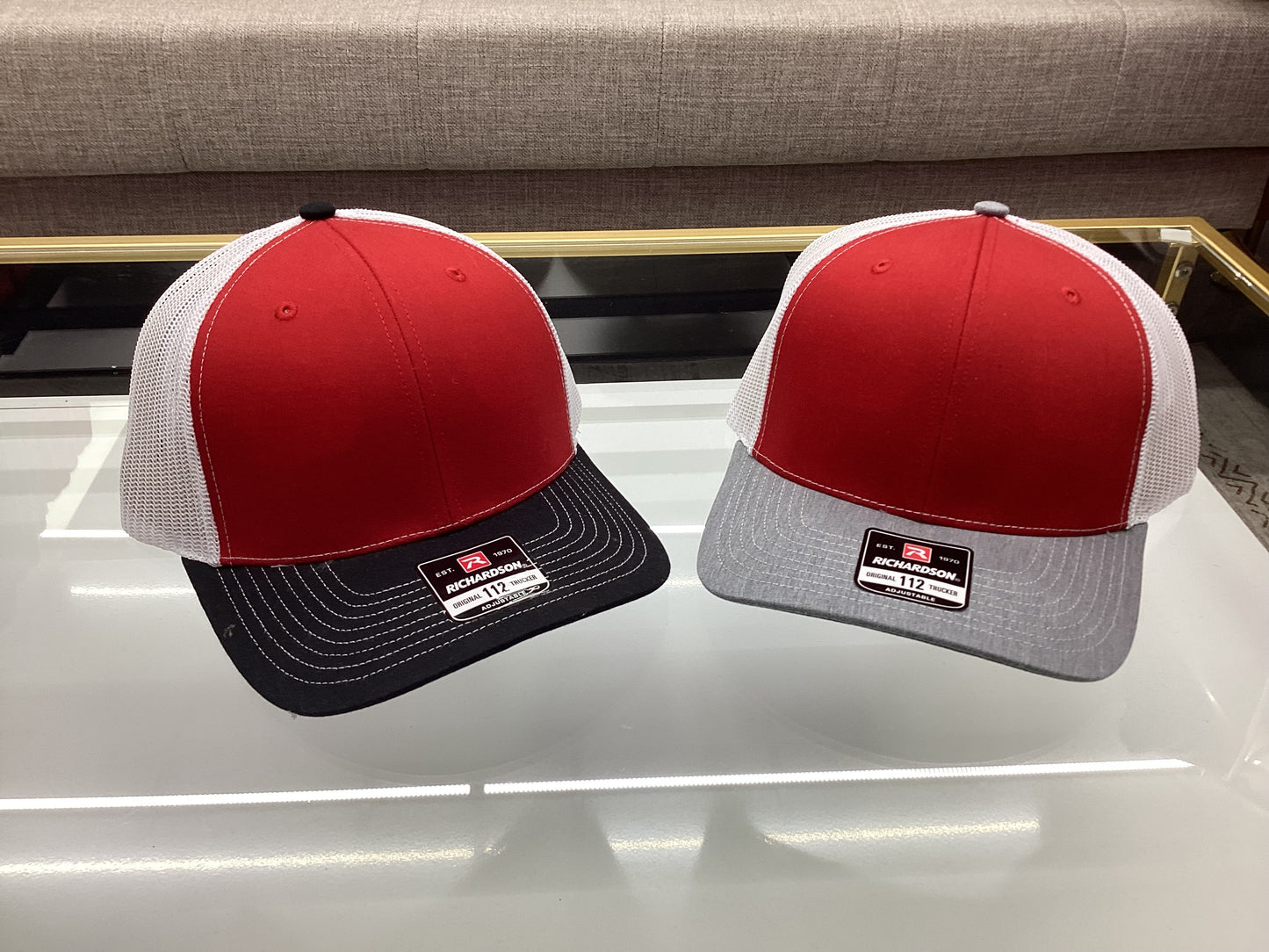 Red and White Trucker Cap